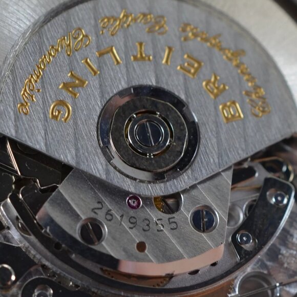 Breitling 56mm Bust Down Black PVD 35 CTW Diamond Super Avenger A13370 Watch! - Picture 9 of 10